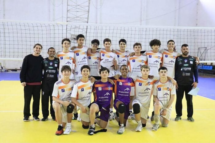 JF Vôlei fecha participação no Campeonato Mineiro sub-16 masculino com três vitórias 1 jf volei sub 16 foto divulgacao