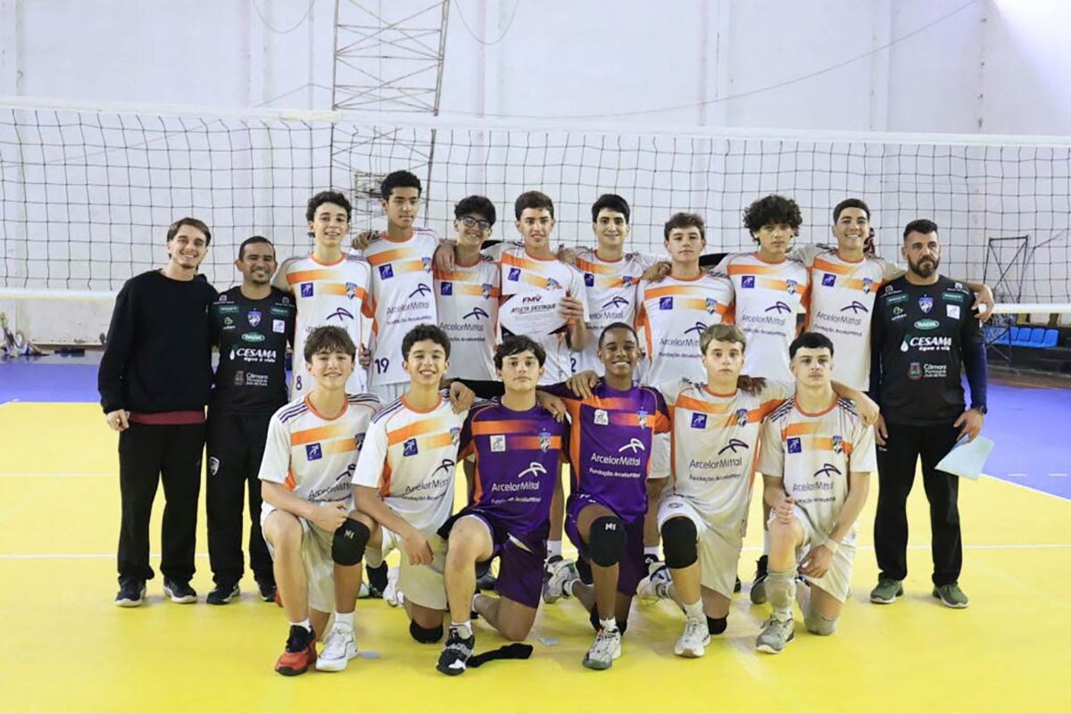 JF Vôlei fecha participação no Campeonato Mineiro sub-16 masculino com três vitórias