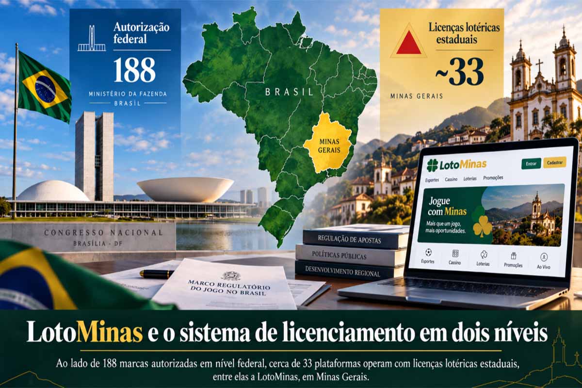 Lotominas e licença estadual: onde o apostador de Juiz de Fora está realmente protegido