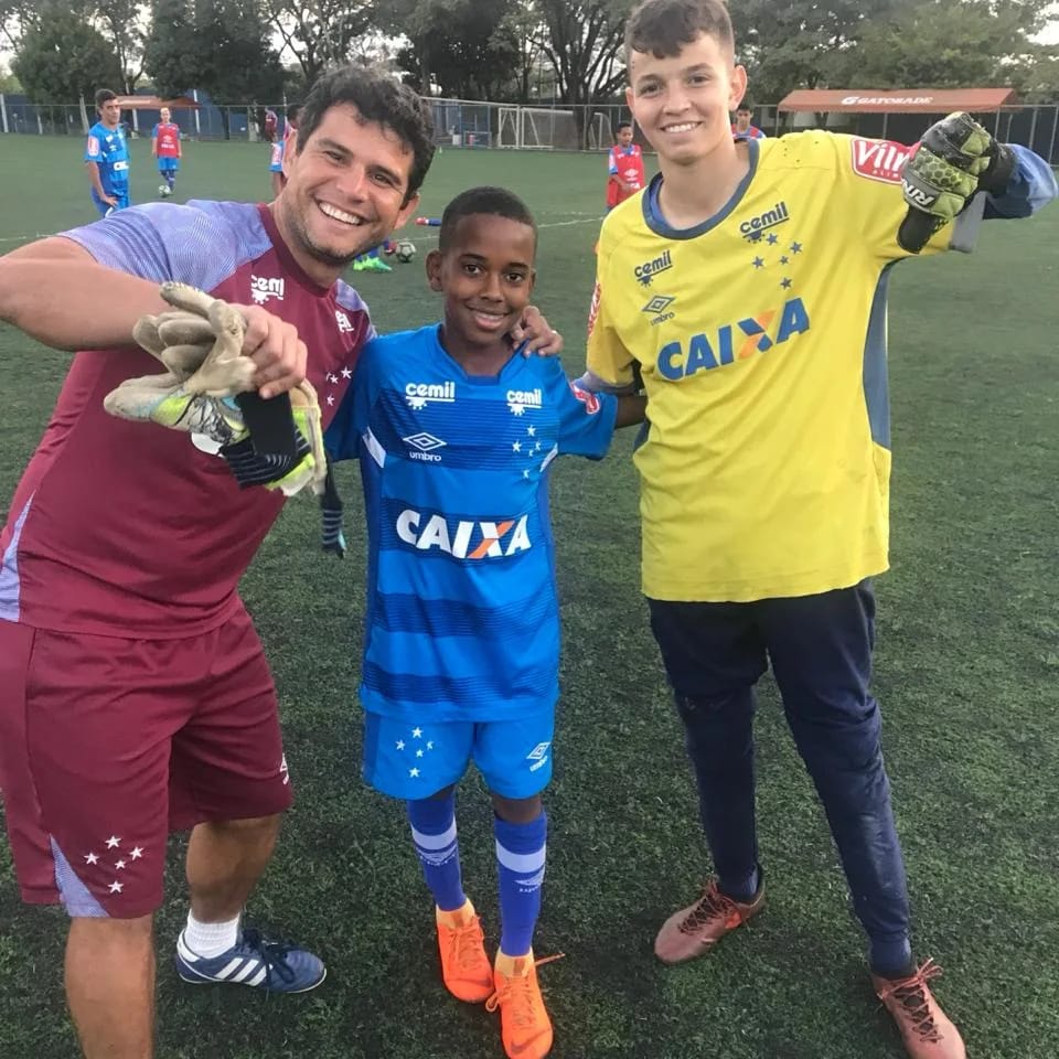Preparadores de goleiros da região trabalharam com Pedro Morisco e Otávio, convocados por Ancelotti para a Seleção Brasileira 6 luiz e otavio com estevao