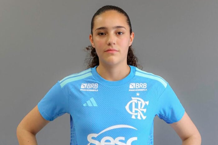 Goleira é nova juiz-forana captada por parceria com o Flamengo
