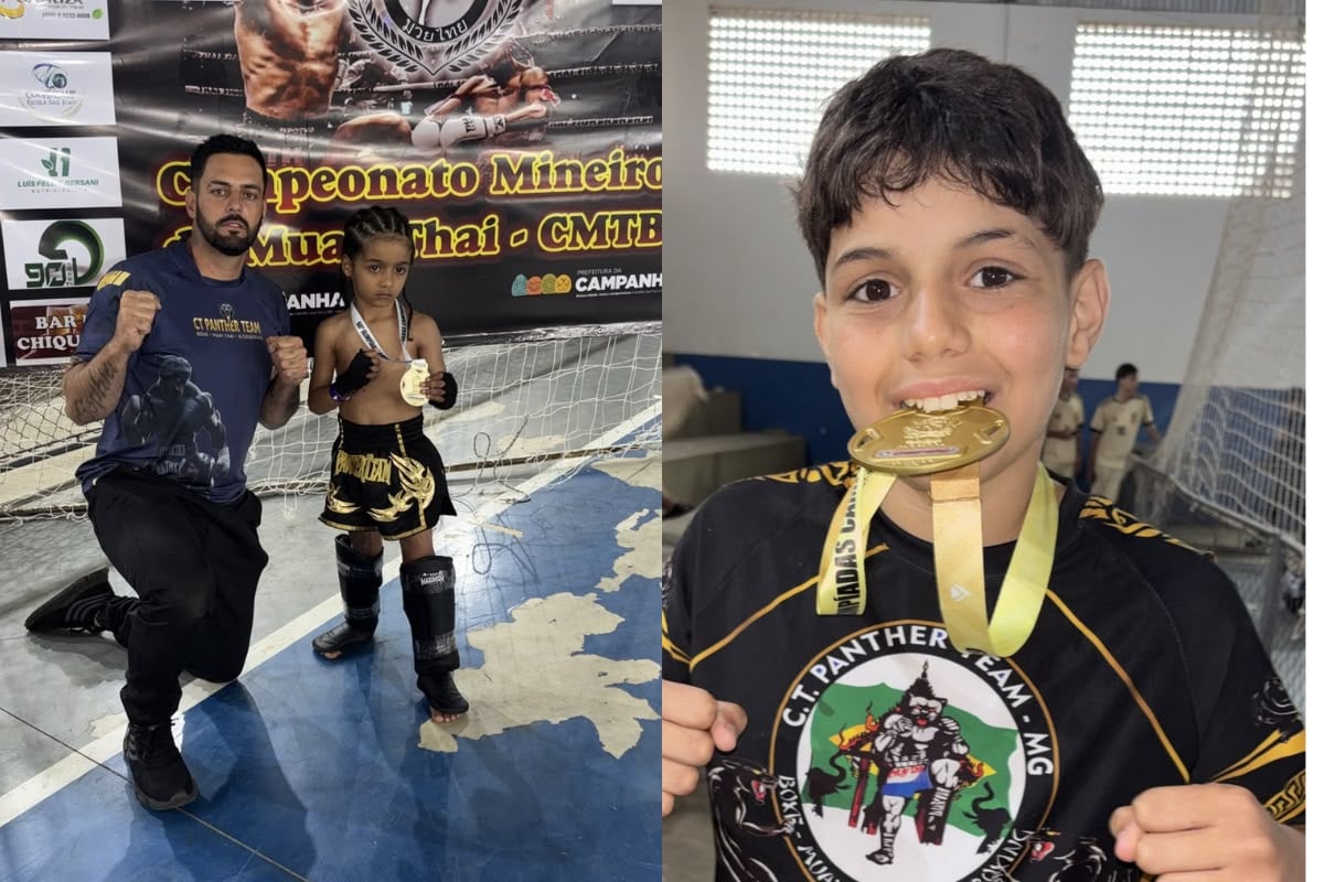 Irmãos de Arantina são campeões mineiros de muay thai
