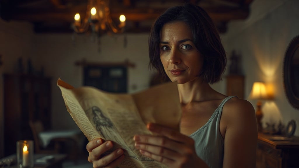 Mulher encontra desenho misterioso escondido na casa de 1834 e descobre uma história sombria da própria família ao investigar quem aparece na imagem