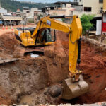 Em nova fase, obra amplia de 3 para 8 metros a calha do Córrego São Pedro em Juiz de Fora 9 obra corrego sao pedro foto pjf