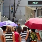 Onda de calor pode deixar temperatura 5 graus acima da média na Zona da Mata 3 Onda de calor pode deixar temperatura 5 graus acima da média na Zona da Mata