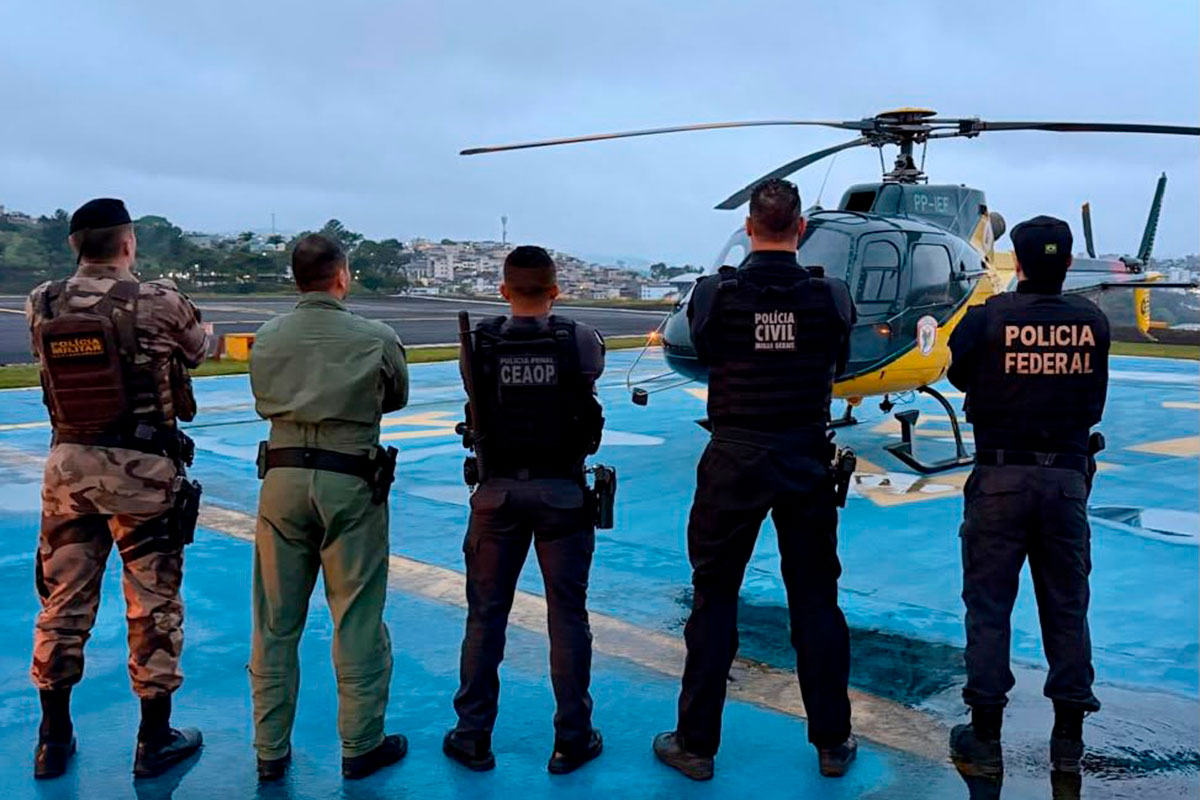 Megaoperação contra crime organizado mobiliza mais de 80 policiais para cumprimento de mandados e prisões em Juiz de Fora