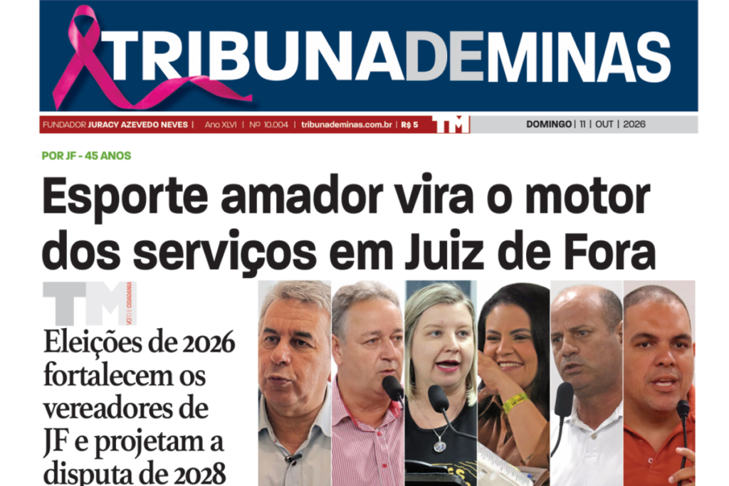 Esporte amador impulsiona economia de Juiz de Fora e é destaque na Tribuna de Minas deste domingo, dia 11 1 Destaque Tribuna de Minas 1