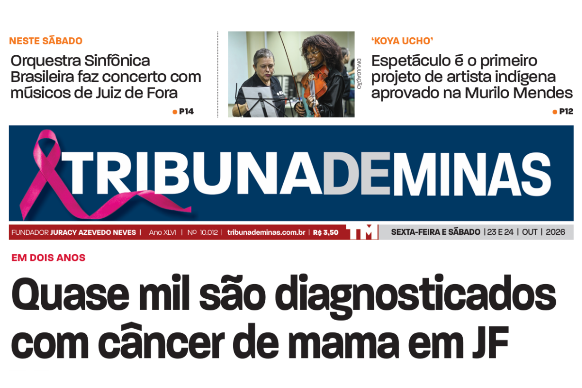 Confira o jornal impresso desta sexta-feira, dia 23