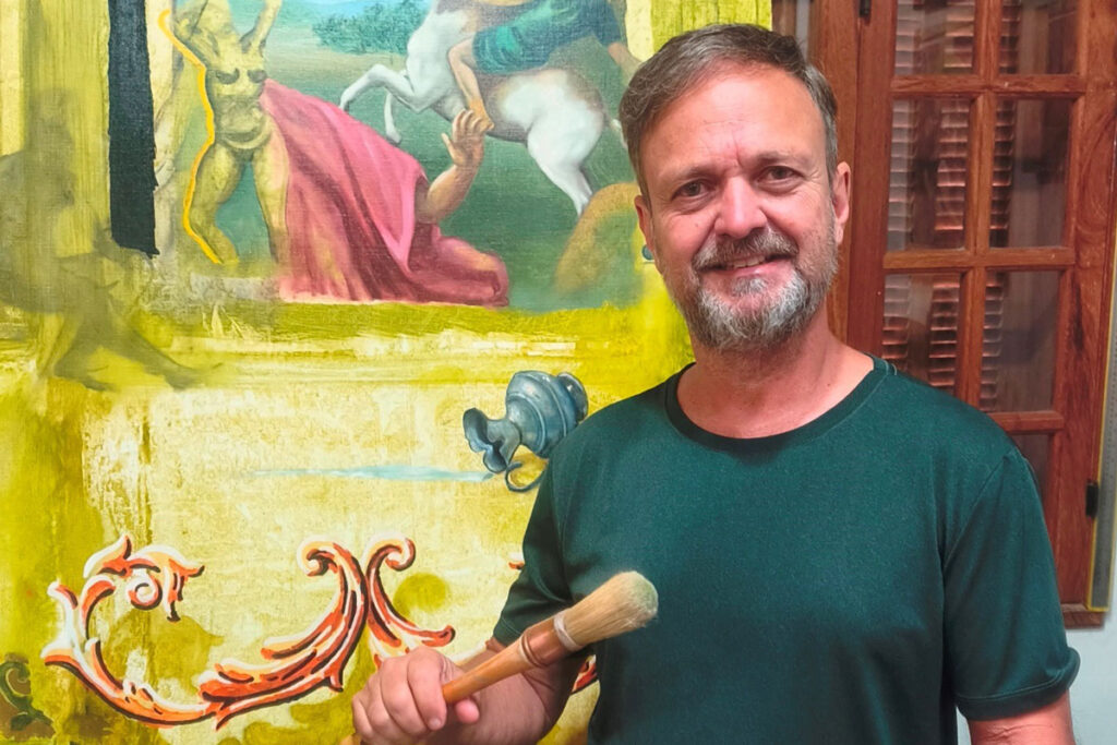Henrique Lott apresenta exposição inédita sobre arquétipos em Juiz de Fora