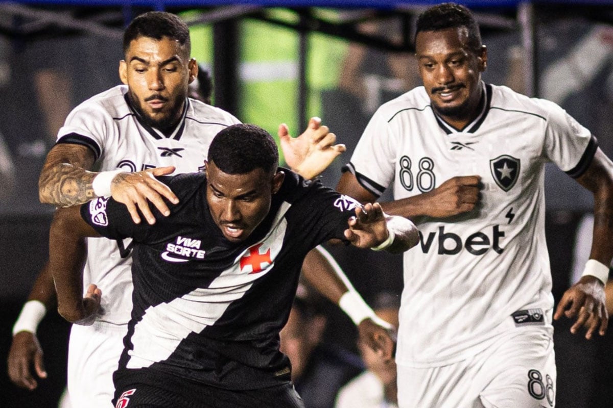Botafogo recebe o Vasco em clássico no Nilton Santos