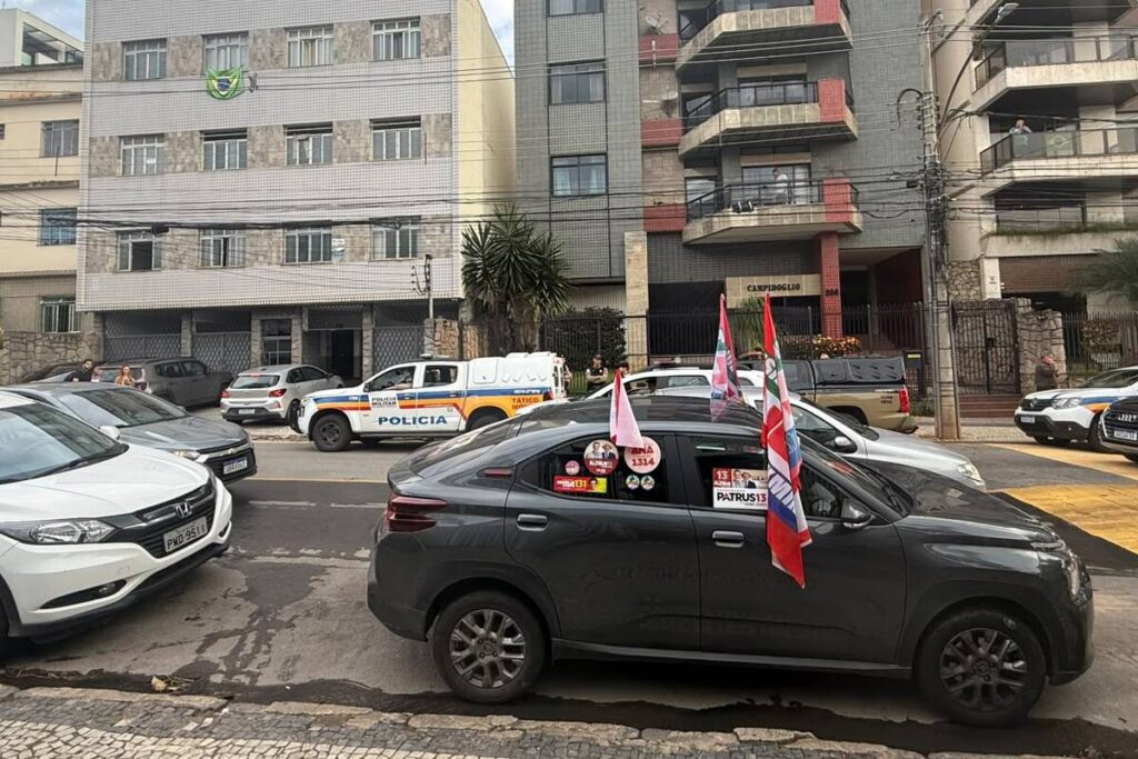 Em Juiz de Fora, três pessoas são presas por propaganda eleitoral irregular no Bom Pastor 2 Em Juiz de Fora, três pessoas são presas por propaganda eleitoral irregular no Bom Pastor