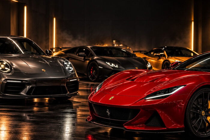 Encontro de superesportivos reúne Ferrari, Porsche e outros carros de luxo em Juiz de Fora