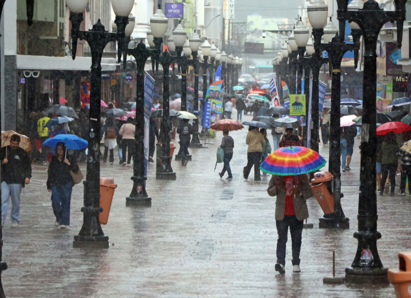 semana chuva eleição 