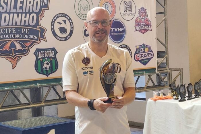 Juiz-forano termina em 4º lugar no Brasileiro de Dadinho e fecha campanha com 13 vitórias em 18 jogos