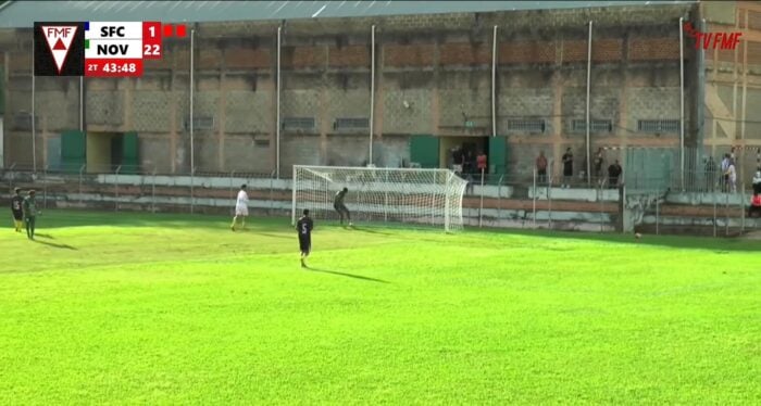 Time mineiro perde por 23 a 1 e sofre a maior goleada da história do Campeonato Mineiro 1 goleada foto reproducao tv fmf