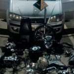 PM encontra moto furtada e desmontada dentro de carro na BR-040; dois são presos 20 moto desmontada foto pmmg