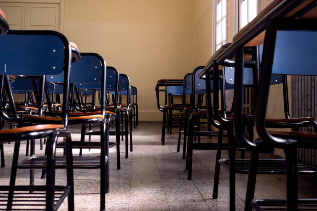 sala de aula foto pexels