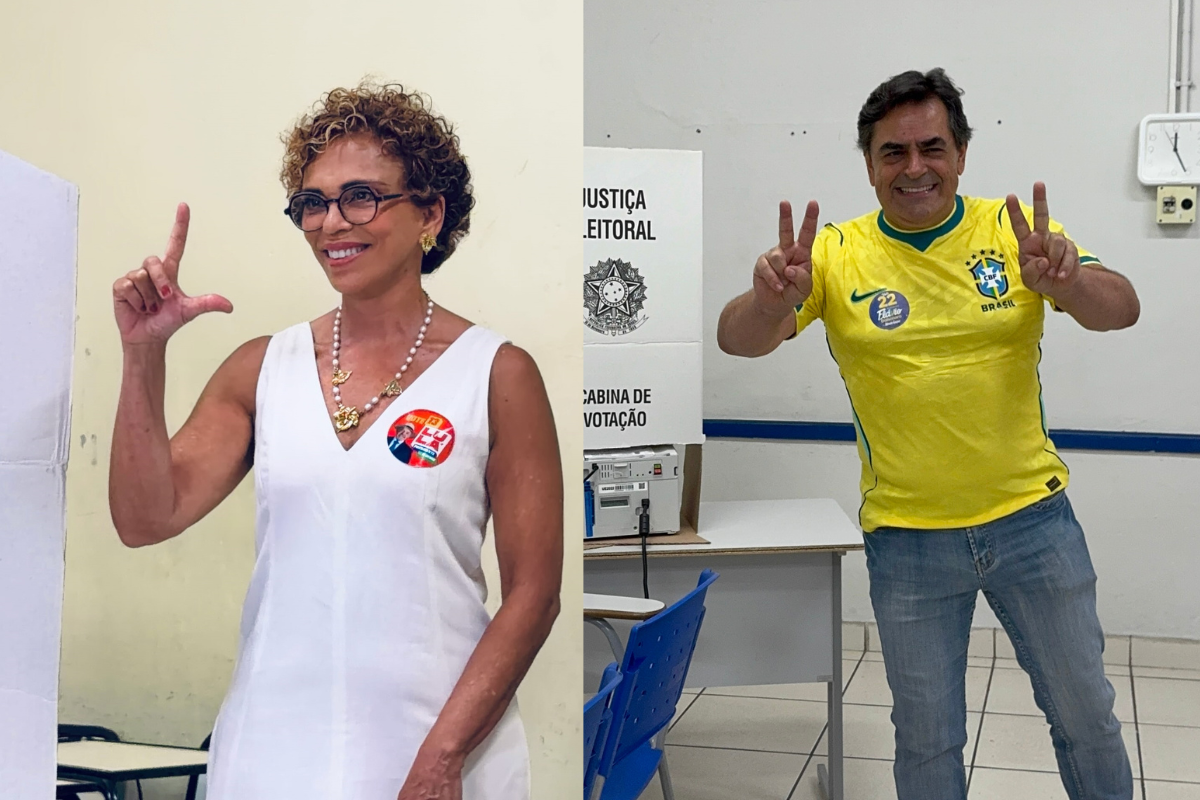 Senadores eleitos por Minas votam no segundo turno e manifestam apoio a Lula e Flávio Bolsonaro