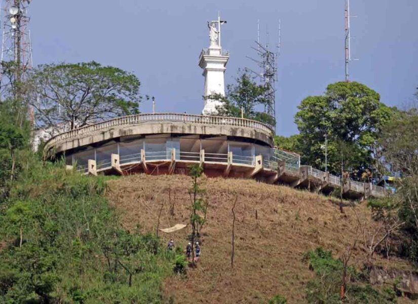 VÍDEO: Equipes da Prefeitura realizam serviços de topografia no Morro do Cristo 1 topografia morro do cristo leo costa